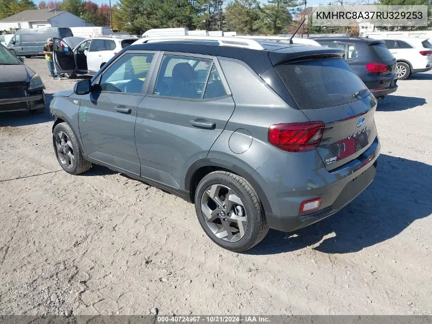 2024 Hyundai Venue Limited VIN: KMHRC8A37RU329253 Lot: 40724967