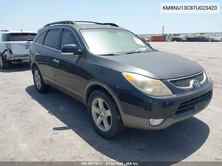 KM8NU13C87U023420 2007 Hyundai Veracruz Gls/Limited/Se