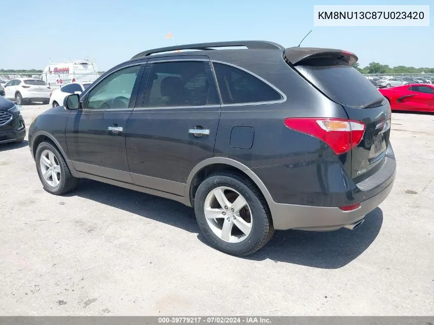 KM8NU13C87U023420 2007 Hyundai Veracruz Gls/Limited/Se