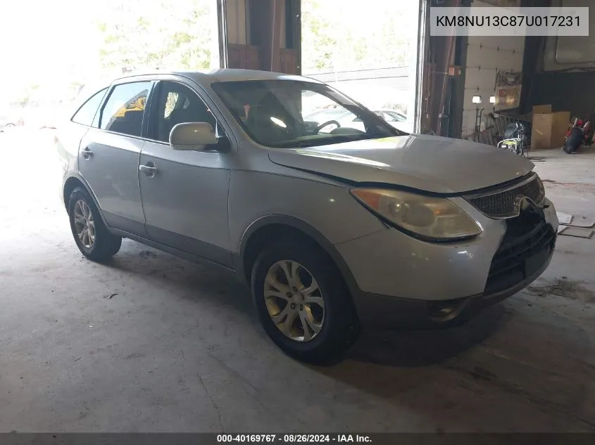 KM8NU13C87U017231 2007 Hyundai Veracruz Gls/Limited/Se