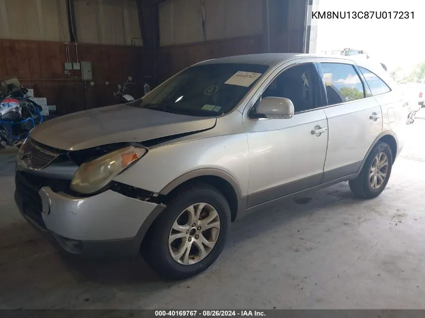 KM8NU13C87U017231 2007 Hyundai Veracruz Gls/Limited/Se