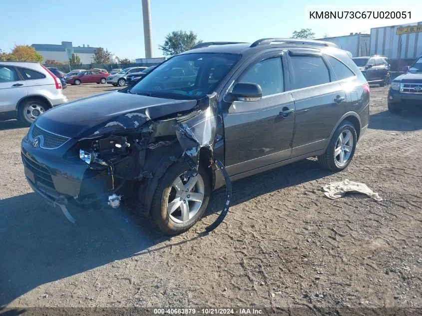 KM8NU73C67U020051 2007 Hyundai Veracruz Gls/Limited/Se