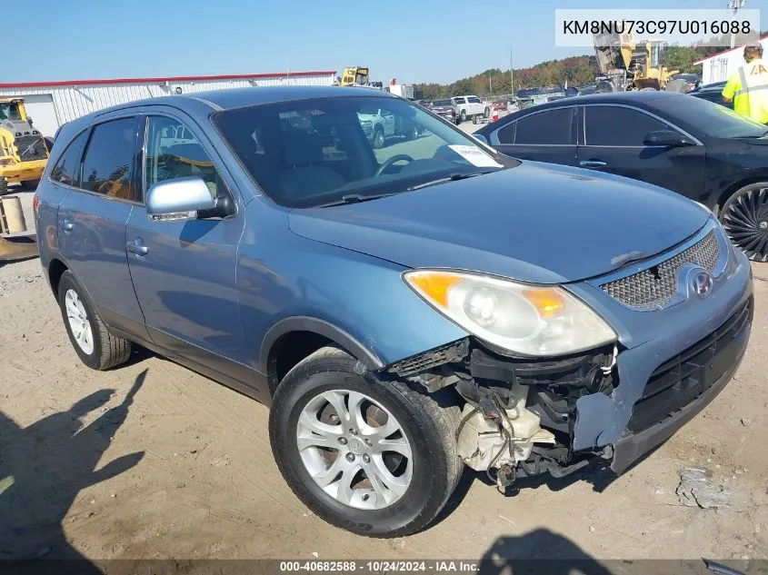 2007 Hyundai Veracruz Gls/Se/Limited VIN: KM8NU73C97U016088 Lot: 40682588