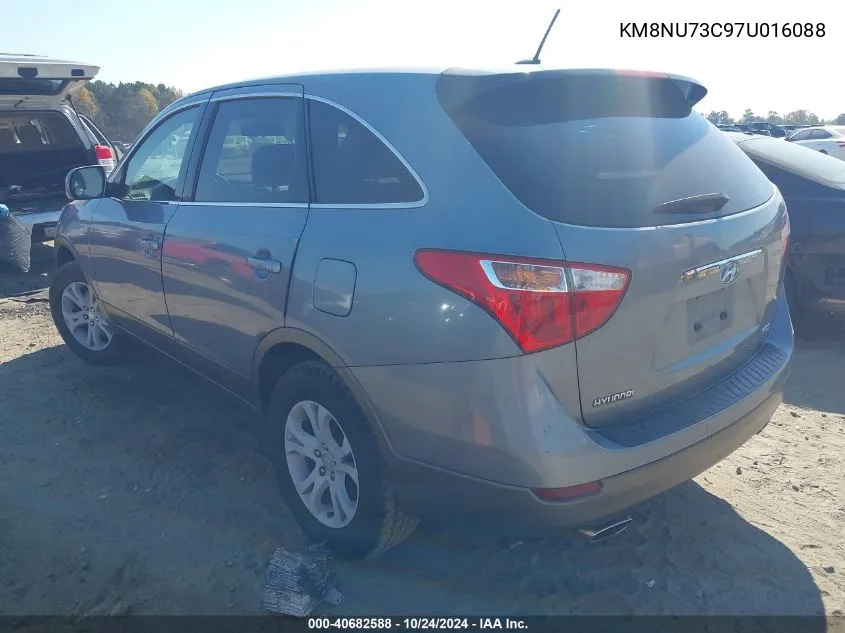 2007 Hyundai Veracruz Gls/Se/Limited VIN: KM8NU73C97U016088 Lot: 40682588