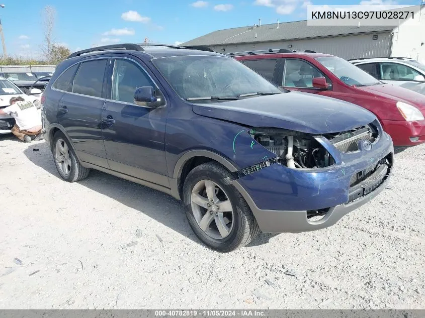 2007 Hyundai Veracruz Gls/Limited/Se VIN: KM8NU13C97U028271 Lot: 40782819