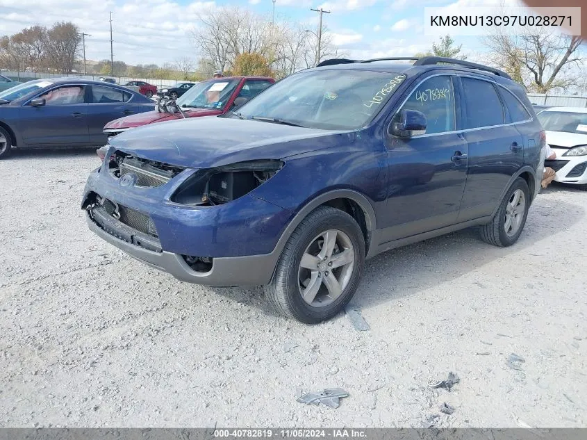 2007 Hyundai Veracruz Gls/Limited/Se VIN: KM8NU13C97U028271 Lot: 40782819