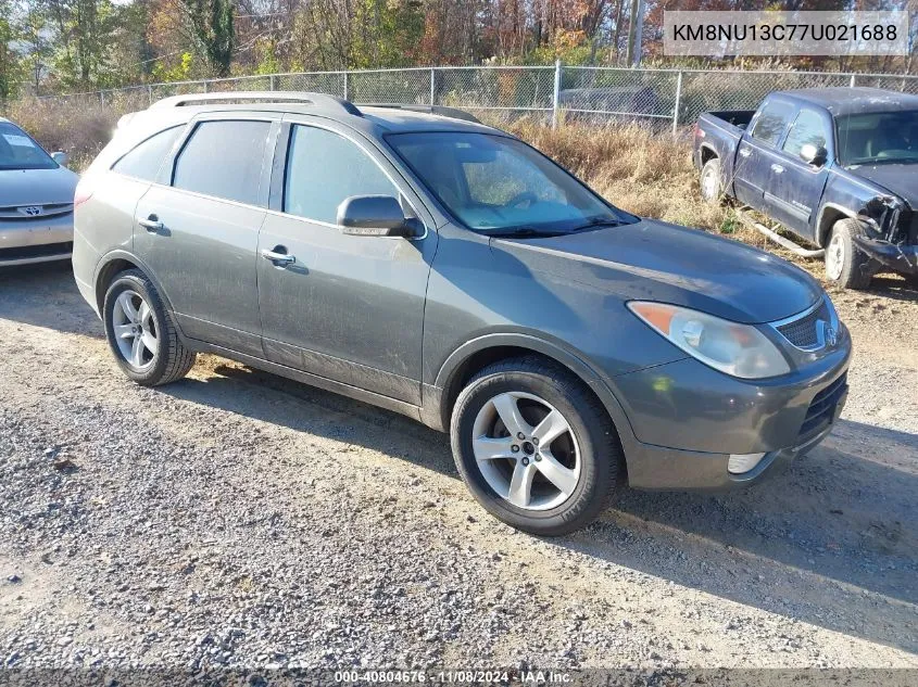 2007 Hyundai Veracruz Gls/Limited/Se VIN: KM8NU13C77U021688 Lot: 40804676