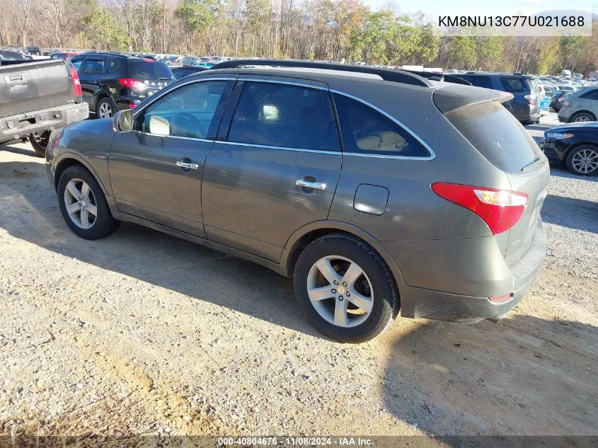 2007 Hyundai Veracruz Gls/Limited/Se VIN: KM8NU13C77U021688 Lot: 40804676