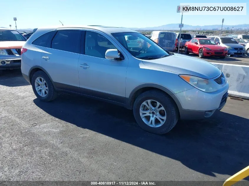 2007 Hyundai Veracruz Gls/Limited/Se VIN: KM8NU73C67U008627 Lot: 40818917