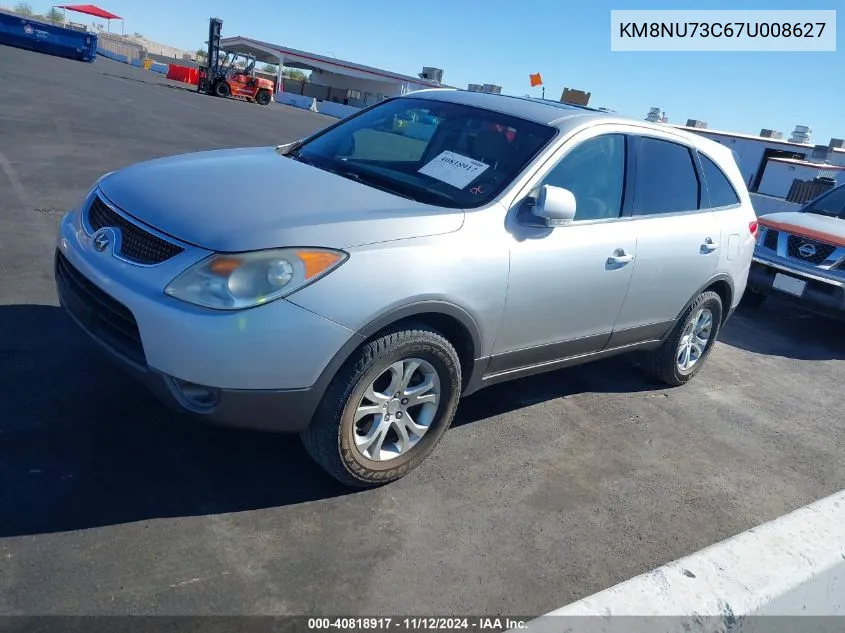 2007 Hyundai Veracruz Gls/Limited/Se VIN: KM8NU73C67U008627 Lot: 40818917