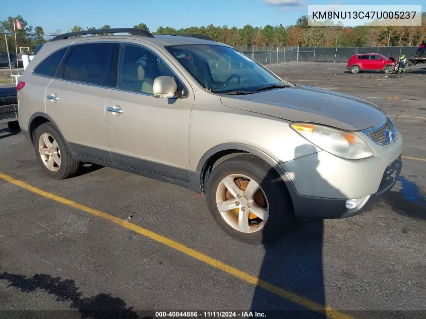 2007 Hyundai Veracruz Gls/Limited/Se VIN: KM8NU13C47U005237 Lot: 40844886