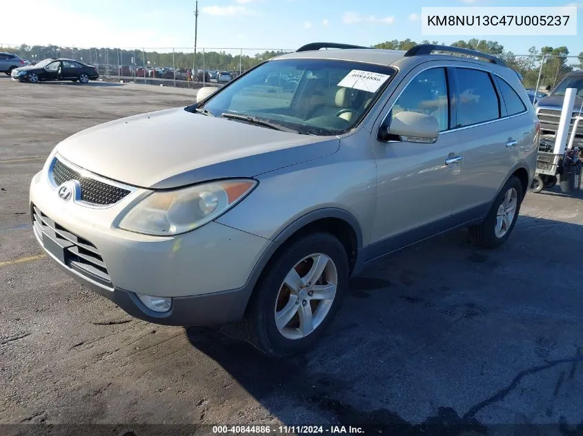 2007 Hyundai Veracruz Gls/Limited/Se VIN: KM8NU13C47U005237 Lot: 40844886