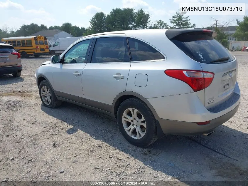 2008 Hyundai Veracruz Gls/Limited/Se VIN: KM8NU13C18U073710 Lot: 39678586