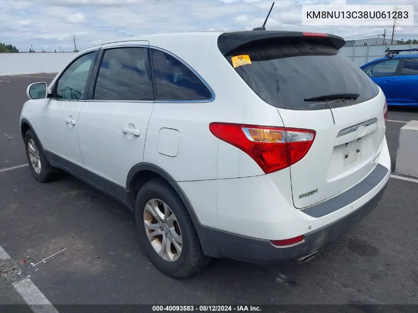 KM8NU13C38U061283 2008 Hyundai Veracruz Gls/Limited/Se