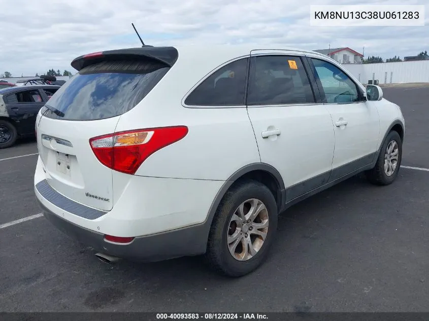 KM8NU13C38U061283 2008 Hyundai Veracruz Gls/Limited/Se