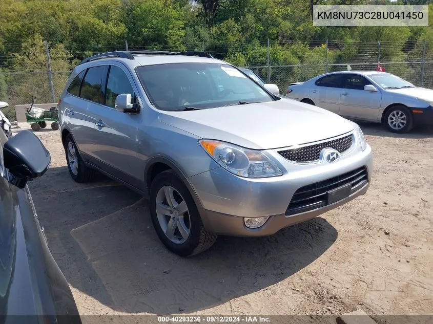 KM8NU73C28U041450 2008 Hyundai Veracruz Gls/Se/Limited