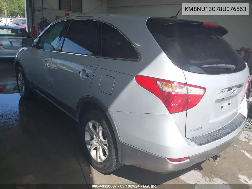 KM8NU13C78U076563 2008 Hyundai Veracruz Gls/Limited/Se