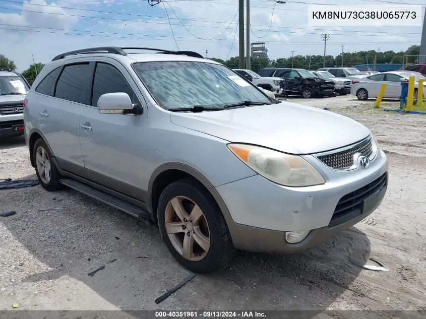 KM8NU73C38U065773 2008 Hyundai Veracruz Gls/Limited/Se