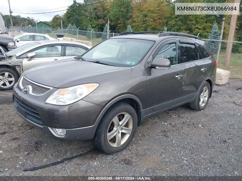 2008 Hyundai Veracruz Gls/Limited/Se VIN: KM8NU73CX8U066984 Lot: 40365249