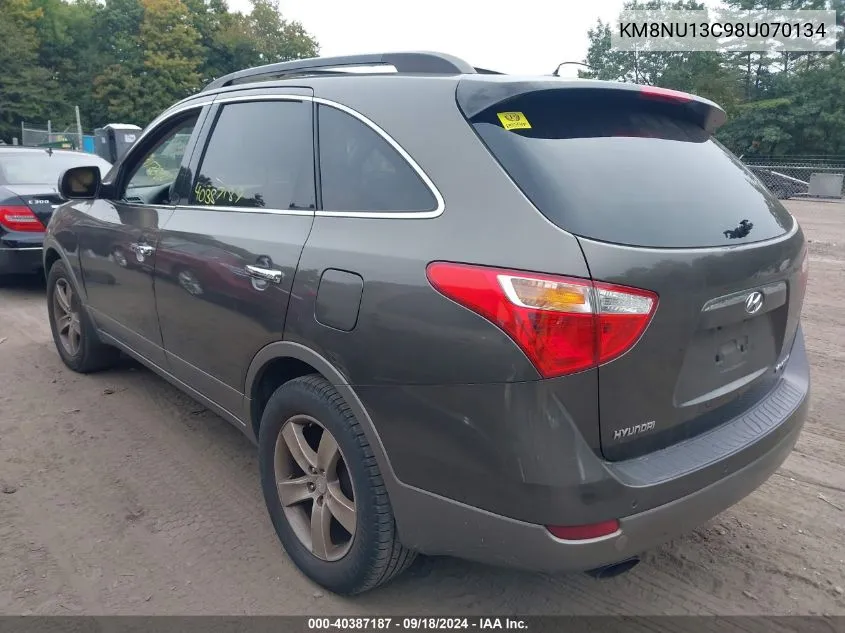 KM8NU13C98U070134 2008 Hyundai Veracruz Gls/Limited/Se