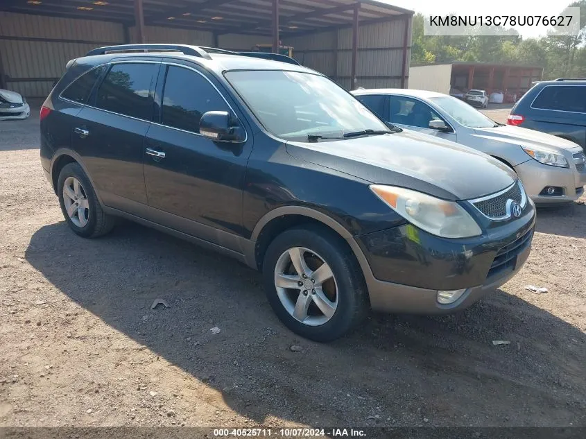 2008 Hyundai Veracruz Gls/Limited/Se VIN: KM8NU13C78U076627 Lot: 40525711