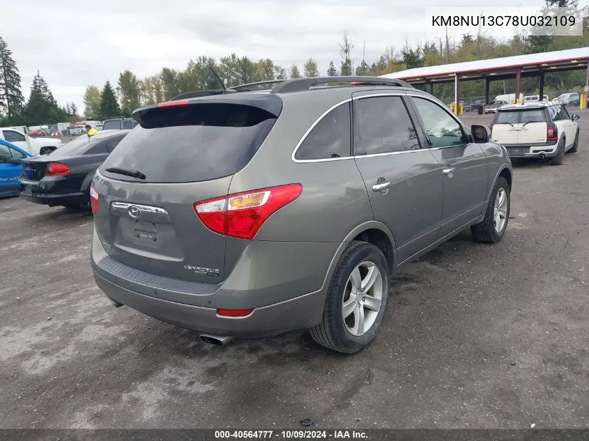 KM8NU13C78U032109 2008 Hyundai Veracruz Gls/Limited/Se