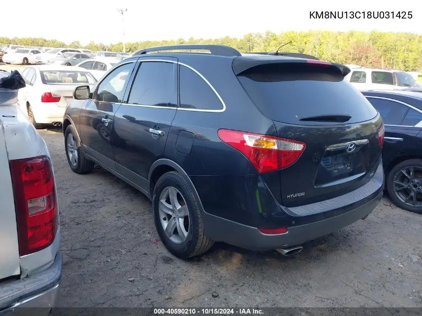 KM8NU13C18U031425 2008 Hyundai Veracruz Gls/Limited/Se