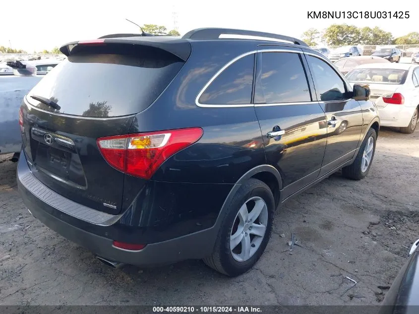 KM8NU13C18U031425 2008 Hyundai Veracruz Gls/Limited/Se