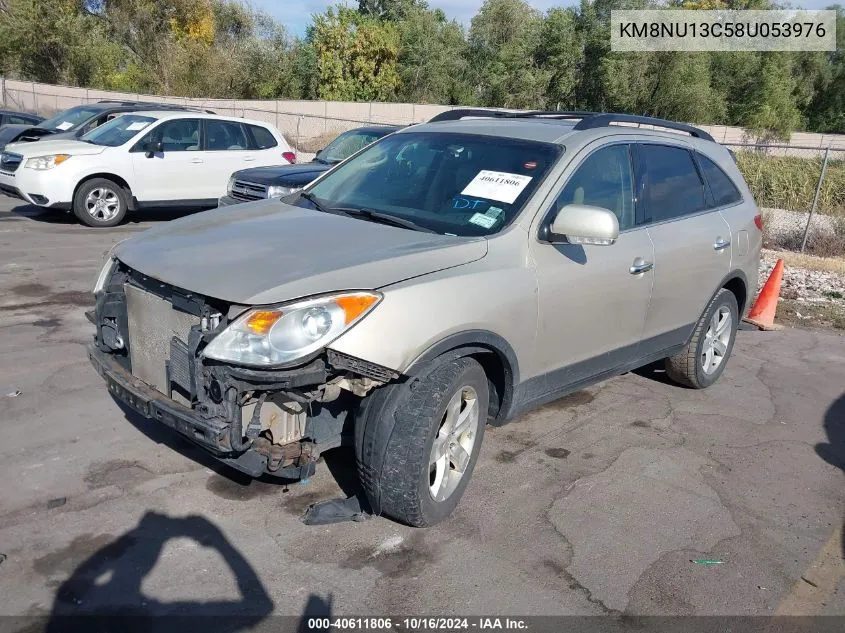 2008 Hyundai Veracruz Gls/Limited/Se VIN: KM8NU13C58U053976 Lot: 40611806