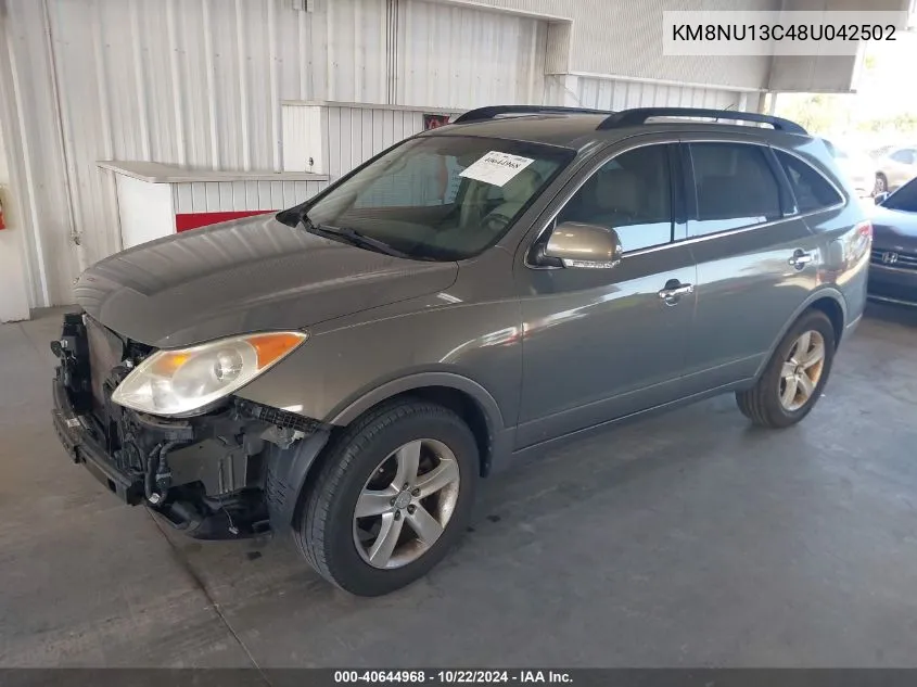 KM8NU13C48U042502 2008 Hyundai Veracruz Gls/Limited/Se