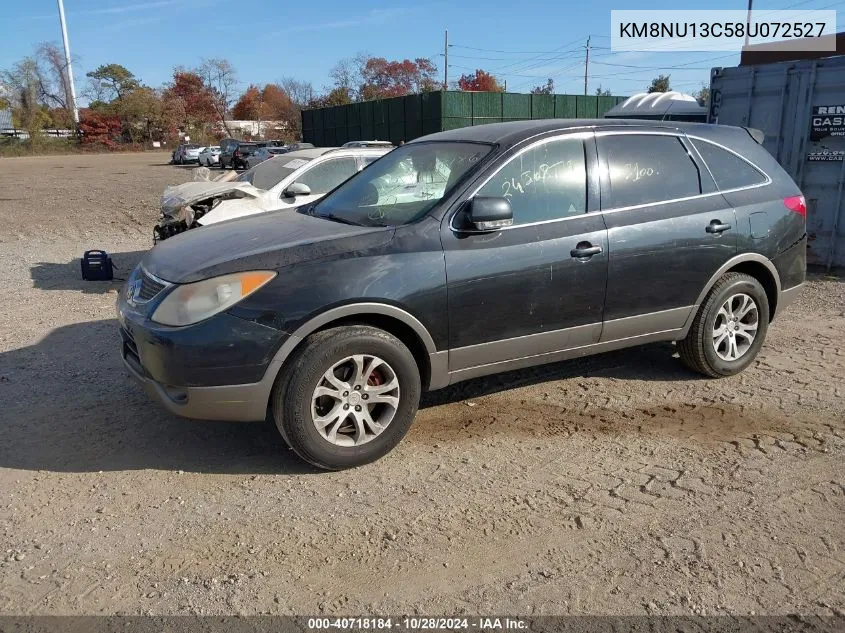 2008 Hyundai Veracruz Gls/Limited/Se VIN: KM8NU13C58U072527 Lot: 40718184