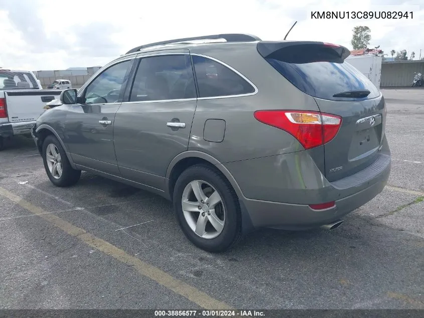 2009 Hyundai Veracruz Limited VIN: KM8NU13C89U082941 Lot: 38856577