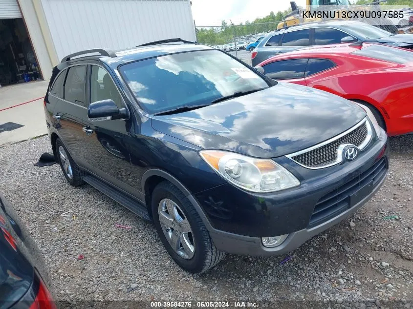 2009 Hyundai Veracruz Limited VIN: KM8NU13CX9U097585 Lot: 39584276