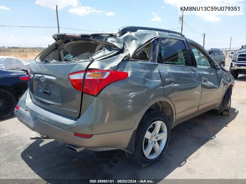 2009 Hyundai Veracruz Gls VIN: KM8NU13C59U079351 Lot: 39995101