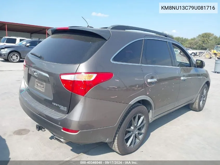 KM8NU13C79U081716 2009 Hyundai Veracruz Limited