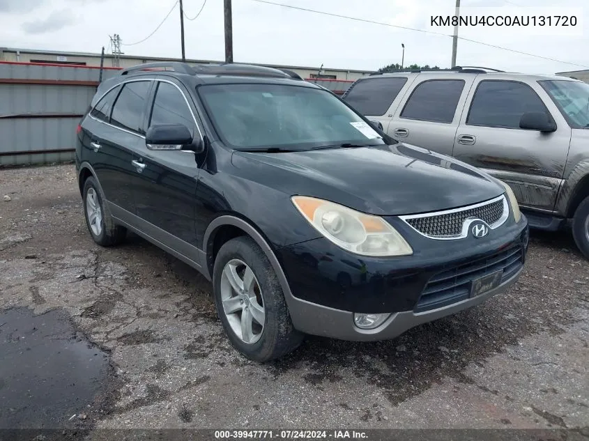 2010 Hyundai Veracruz Limited VIN: KM8NU4CC0AU131720 Lot: 39947771