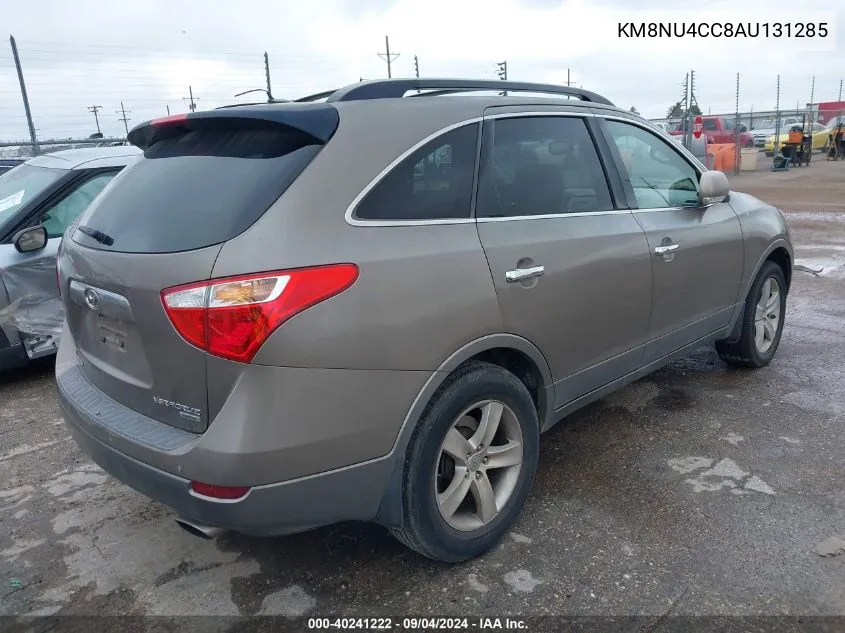 KM8NU4CC8AU131285 2010 Hyundai Veracruz Limited