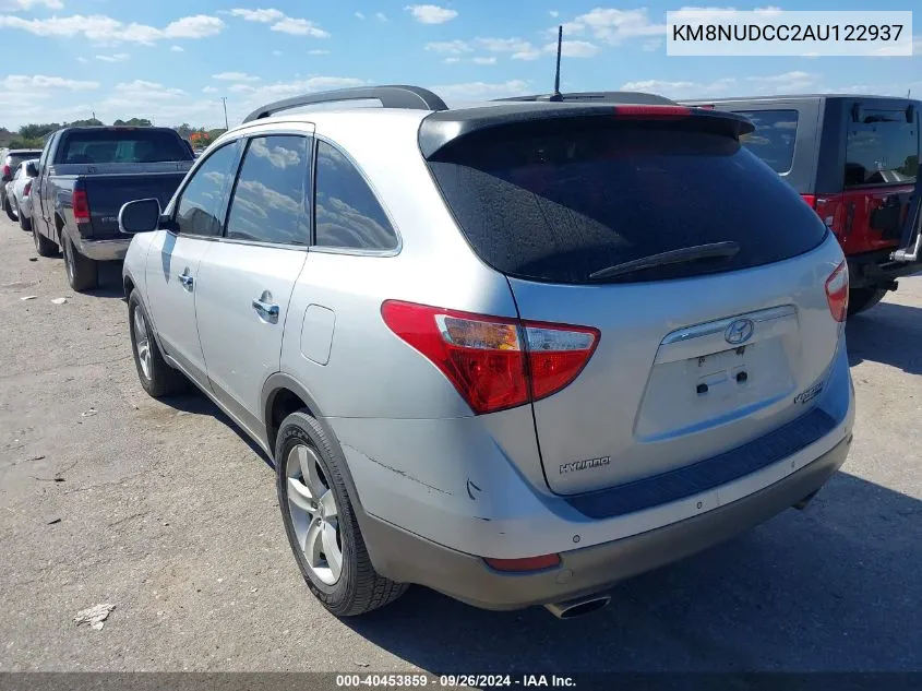 KM8NUDCC2AU122937 2010 Hyundai Veracruz Limited