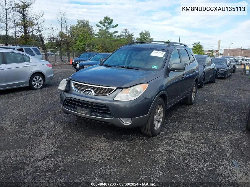 KM8NUDCCXAU135113 2010 Hyundai Veracruz Gls/Limited