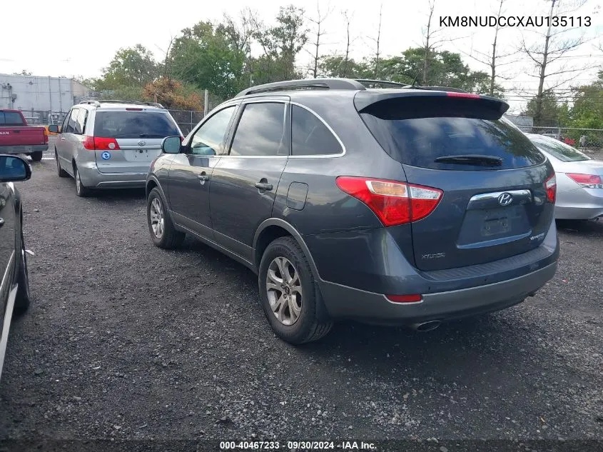 KM8NUDCCXAU135113 2010 Hyundai Veracruz Gls/Limited