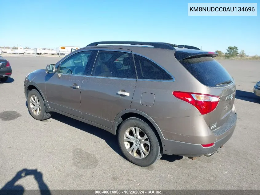 2010 Hyundai Veracruz Gls VIN: KM8NUDCC0AU134696 Lot: 40614855