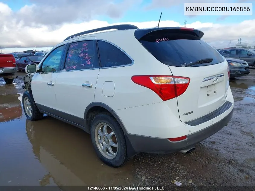 2011 Hyundai Veracruz Limited VIN: KM8NUDCC0BU166856 Lot: 12146883