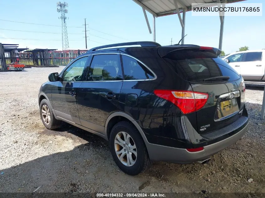 2011 Hyundai Veracruz Gls VIN: KM8NUDCC7BU176865 Lot: 40194332