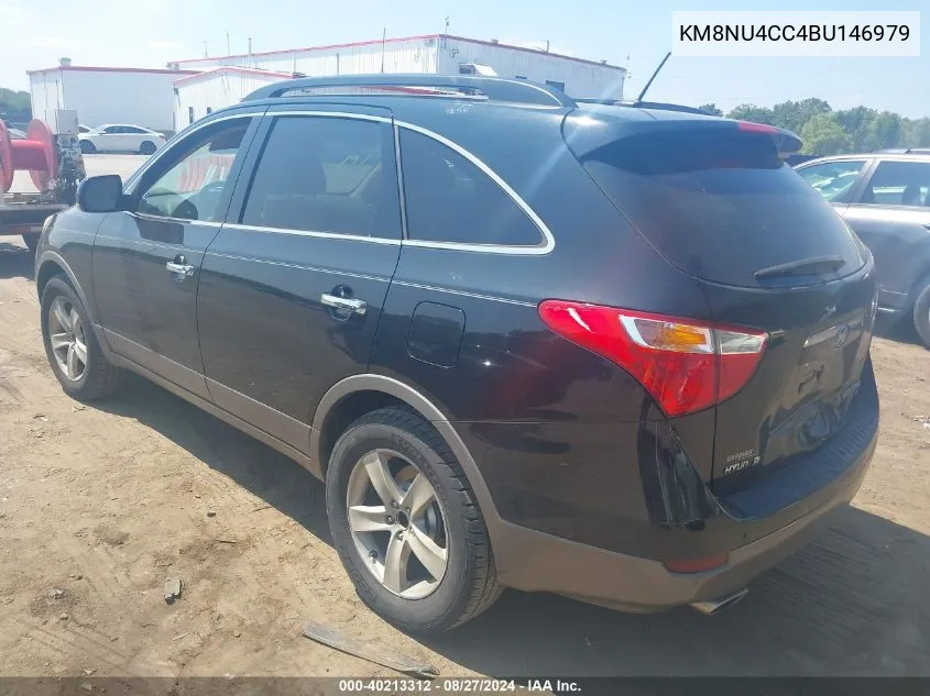 2011 Hyundai Veracruz Limited VIN: KM8NU4CC4BU146979 Lot: 40213312