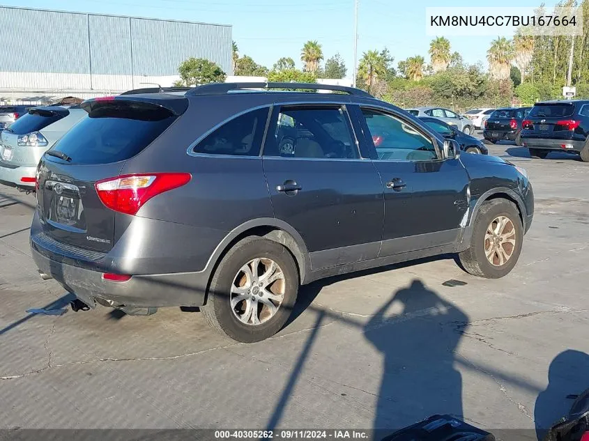 2011 Hyundai Veracruz Gls VIN: KM8NU4CC7BU167664 Lot: 40305262