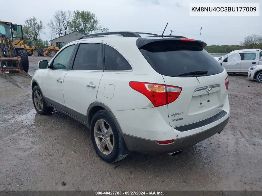 KM8NU4CC3BU177009 2011 Hyundai Veracruz Limited