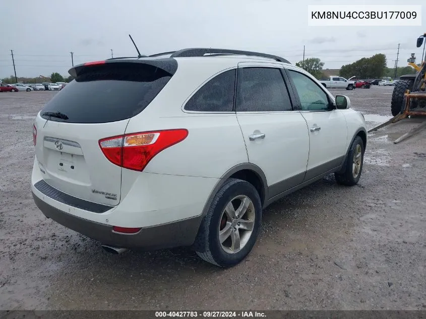 KM8NU4CC3BU177009 2011 Hyundai Veracruz Limited