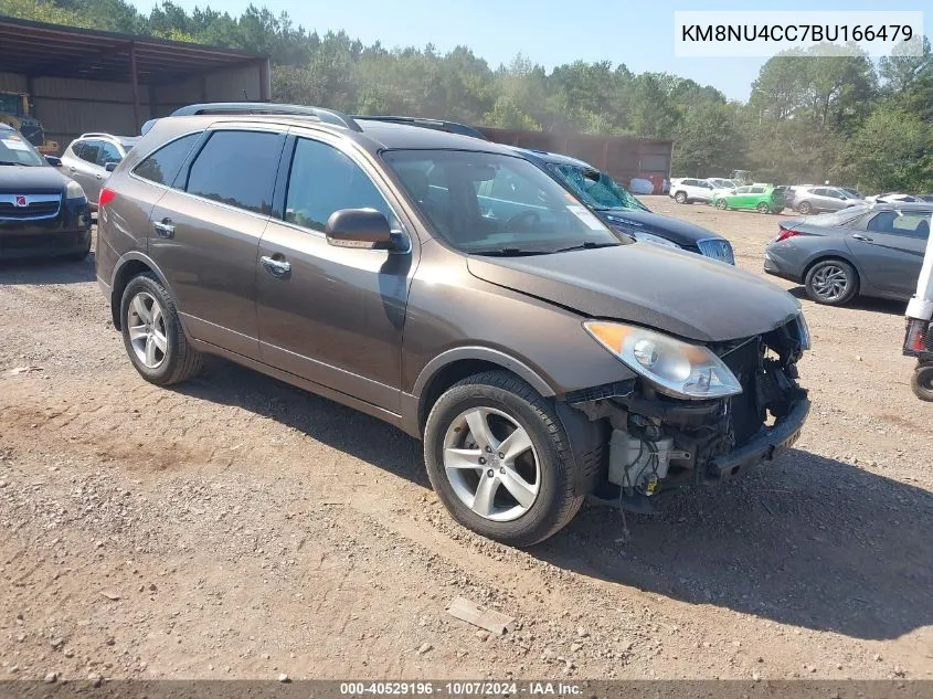 2011 Hyundai Veracruz Gls/Limited VIN: KM8NU4CC7BU166479 Lot: 40529196