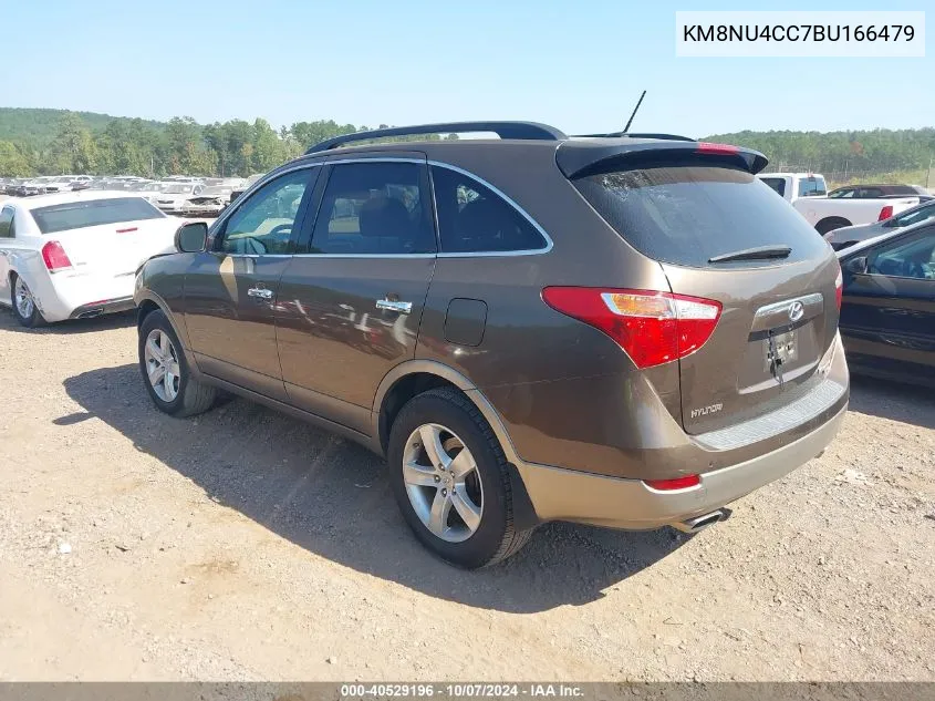 2011 Hyundai Veracruz Gls/Limited VIN: KM8NU4CC7BU166479 Lot: 40529196