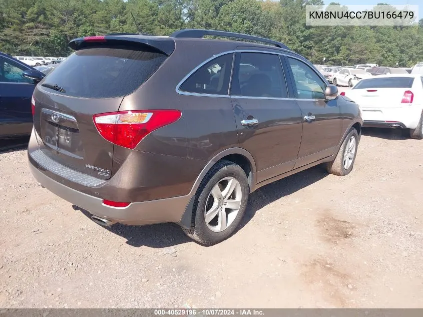 2011 Hyundai Veracruz Gls/Limited VIN: KM8NU4CC7BU166479 Lot: 40529196